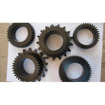 Steel Gear with Black Painted Provided